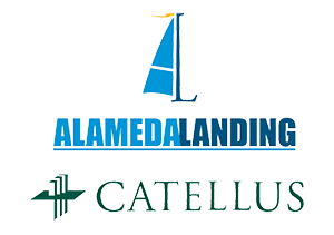 Alameda Landing/Catellus logo
