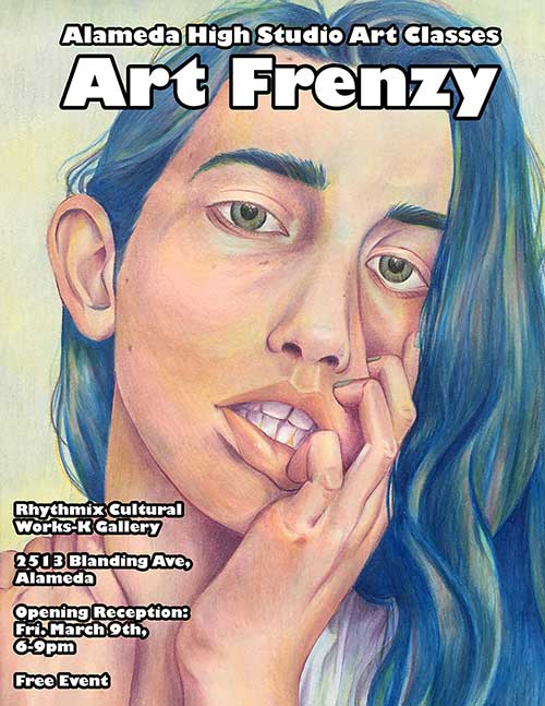 Molly Anderson Art Frenzy flyer