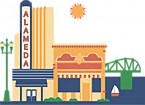 Downtown Alameda logo