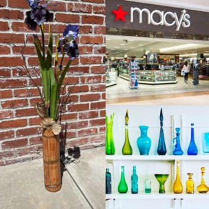 AhSam Flower Arrangement plus Macy's and Second Home Gift Certificates