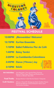 nuestros colores schedule web