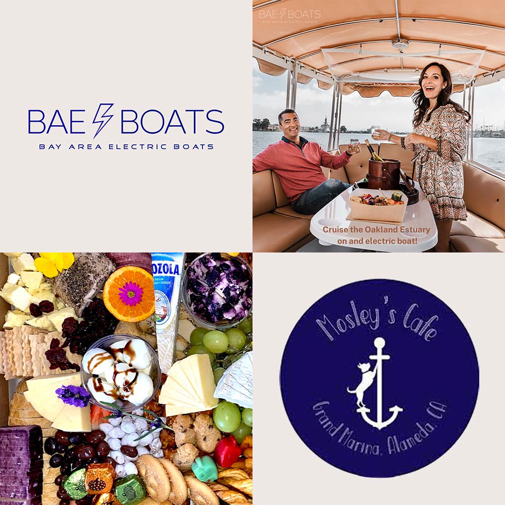 BAE Boats 2 hour boat ride + Mosley's Cafe Charcuterie Board for 4-6