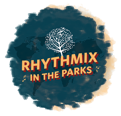 Rhythmix in the Parks 2024 Logo